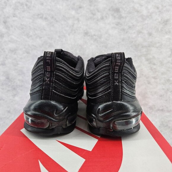 Nike Air Max 97 Triple Black Anthracite‎ Size 6.5 921733-001 Women's NEW - Picture 5 of 11